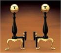 Black with Brass