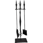 Vogelzang 5-Pc. All-Black Fireset