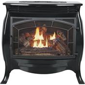 ProCom Vent-Free Gas Stove — 22,000 BTU, Natural Gas